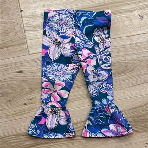 Lilly Pulitzer Floral Kids Bottoms - Blue and Pink